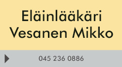Eläinlääkäri Vesanen Mikko logo
